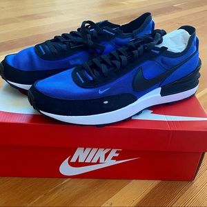 Nike Waffle One Racer blue/black/white brand new with box Men size 10